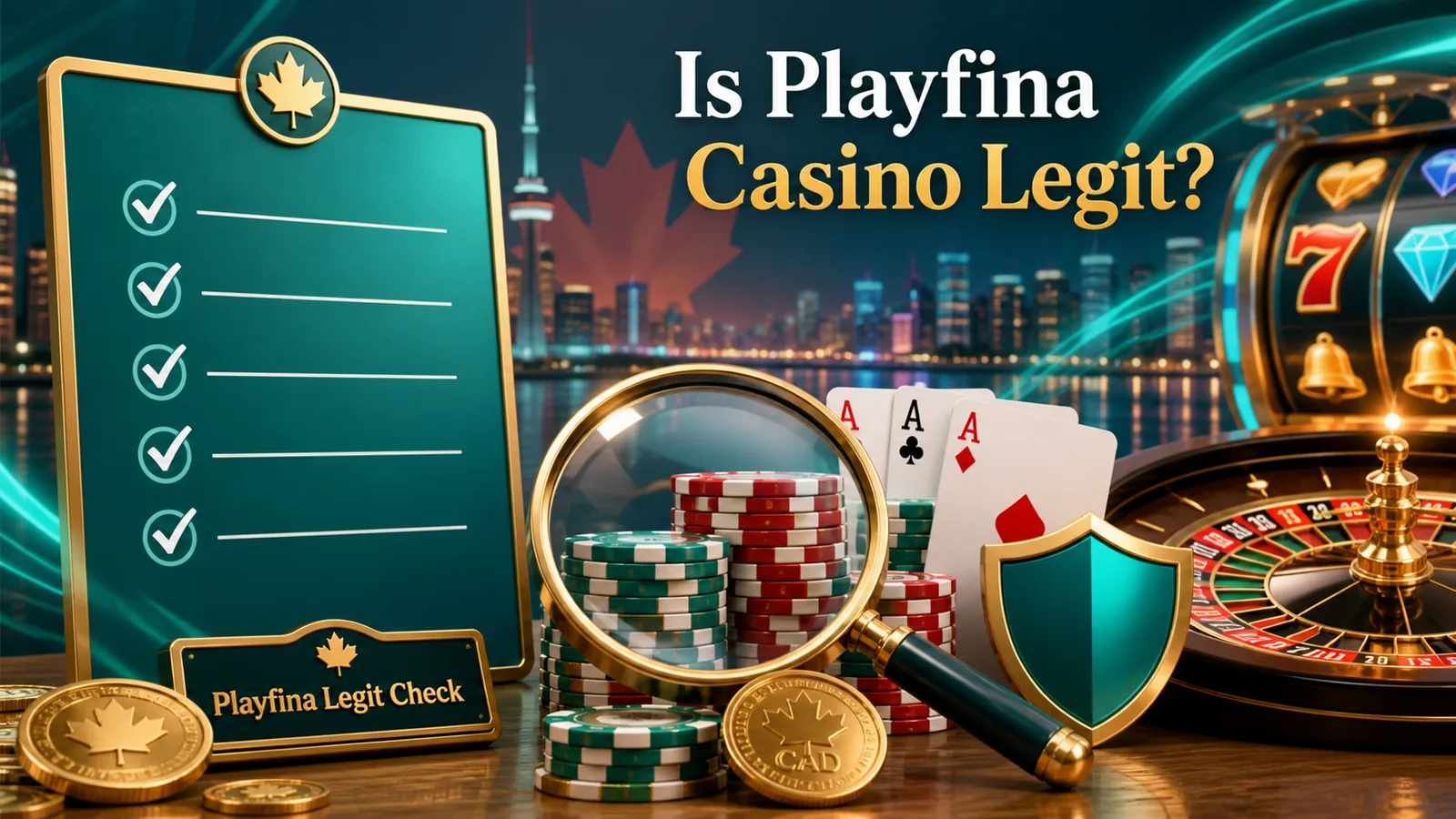 Is Playfina Casino Legit? content banner